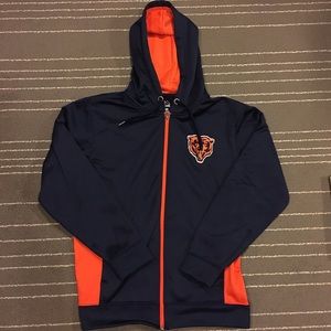 Chicago Bears zip-up hoodie